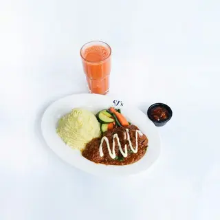 Madras Beef Curry Combo