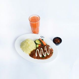 Madras Beef Curry Combo