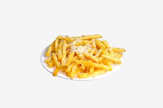 cartofi prăjiți cu parmezan și usturoi