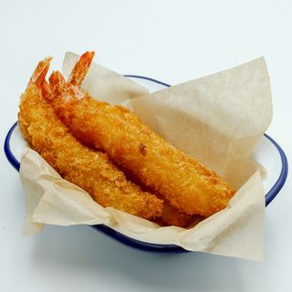 Krewetki w tempurze 4 szt.