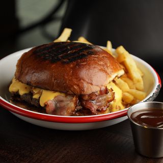 NY beef burger with bacon (450г)