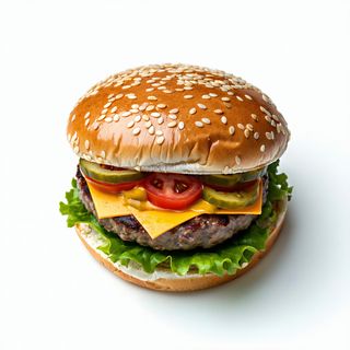 Hamburger di manzo beef