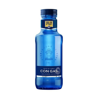 Agua Solán De Cabras Con Gas 500 Ml.