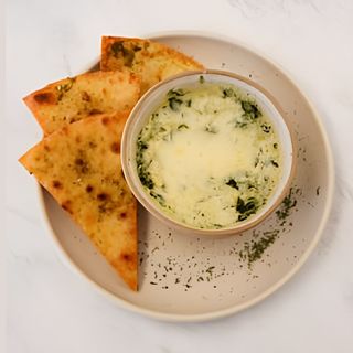 Artichaud & Epinards aux Trois Fromages