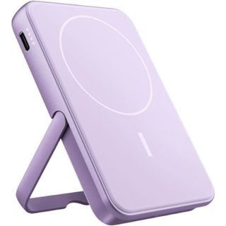 Powerbank Inalámbrico Magnético Fresh'N Rebel Con Soporte 5000Mah Lila - 8720249811695