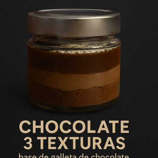 Chocolate 3 texturas 