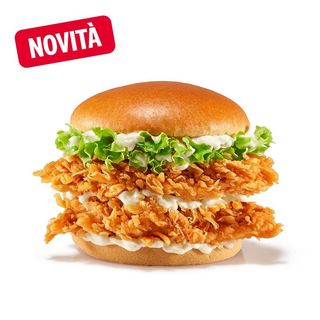 Double Basic Crispy Burger