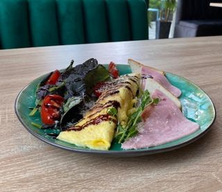 Омлет де Парма (рулет з пармезаном)