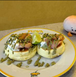 Soufflé Salmone Affumicato + Caffè o Bevanda a Scelta