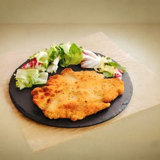 Plat Escalope Panée