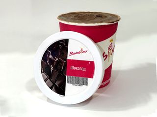 Мороженое Шоколадное BAMBINO 1л