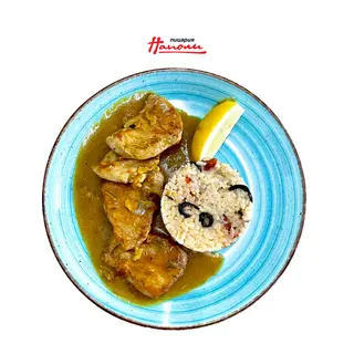 Свински бон филенца с манатарки (350г)