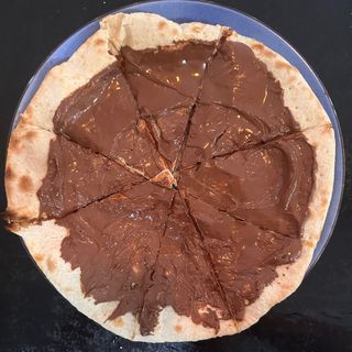 Pizza  De Nutella Y Pistacho (33 Cm.)