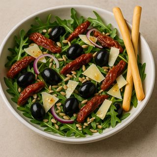 Sałatka z suszonymi pomidorami