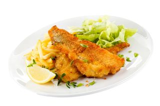 100. Панирана риба (600г)