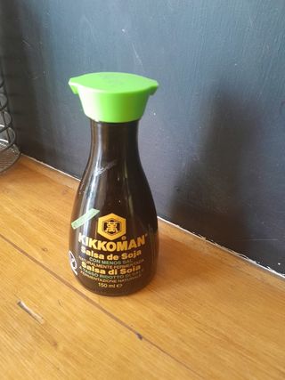 Bottiglietta salsa soia Kikkoman poco sale 15 cl