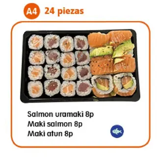 A4. Bandeja (24 Pzs.)