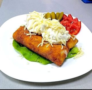 Pohovana palačinka sa pršutom 300gr