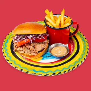 Pulled pork all'italiana