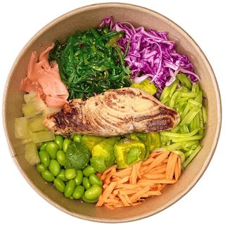 Поке с Печена Сьомга (400г)