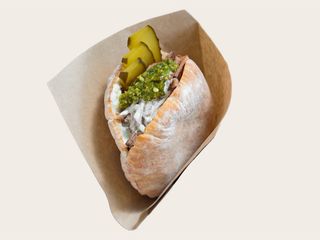 Піта зі швармою із яловичини (450g)