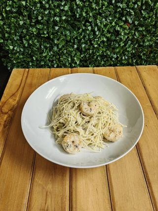 Spaghetti Trufo Gamberi