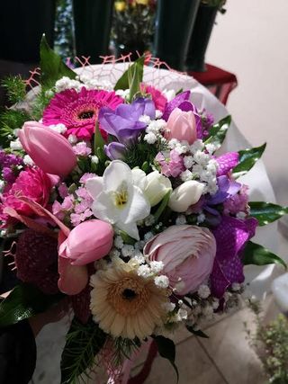 Bouquet con cioccolatini