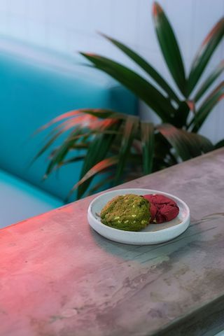 Cookie De Té Matcha Con Chocolate Blanco