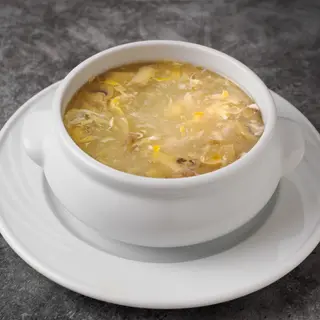 Sopa de Pollo y Champiñones
