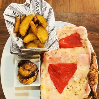 Milanesas a la napolitana