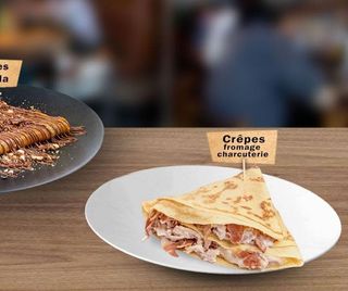 Crêpe Fromage Charcuterie