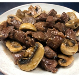 Ternera Con Champiñones 