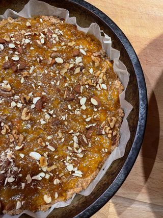 Crostata vegana del giorno - Arancia
