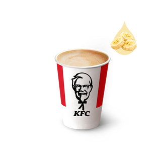 КАВА АМЕРИКАНО З БАНАНОВИМ МОЛОКОМ 0,3