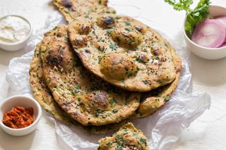 82 Palak naan