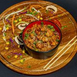 ბრინჯი ქათმის ხორცით