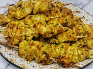 Brochettes de Poulet Mariné