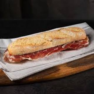 Bocadillo De Jamón Ibérico Grande