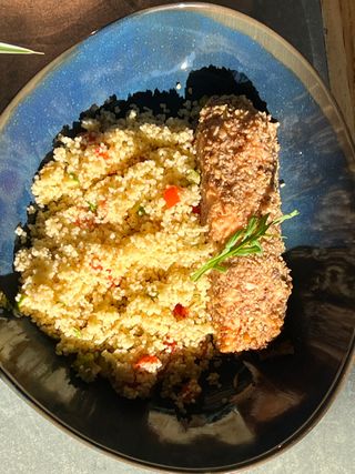 Лосось у горіхово-пармезановій скоринці  (260г)