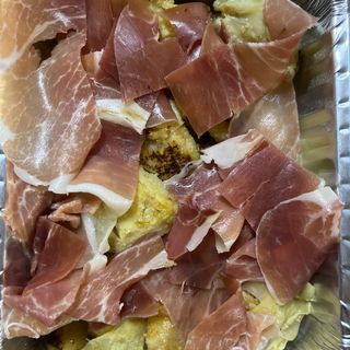 Alcachofas Con Jamón Serrano