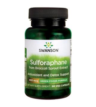 Sulforaphane Sulforafan kiełki brokuł 400 mcg 60 kapsułek SWANSON