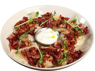 Pierogi z ziemniakami i skwarkami (300/50g)