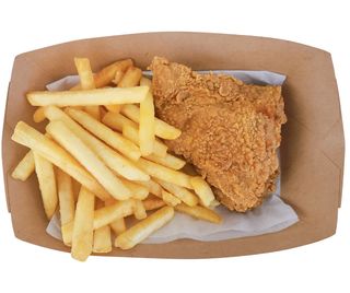 1pc chicken & regular chips