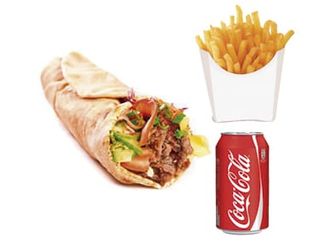 Menú Durum Kebab Con Papas Y Vigital