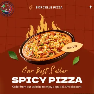Pizza Viande hachée (l)
