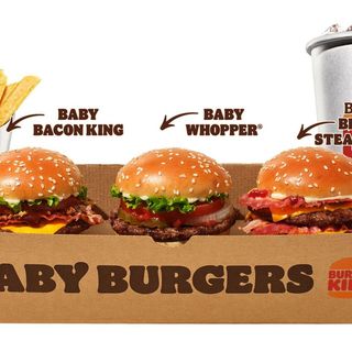Baby Burger - menu