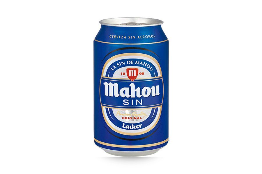 Cerveza Mahou SIN alcohol bote 33cl.