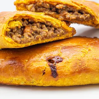Spicy Jamaican beef patty 