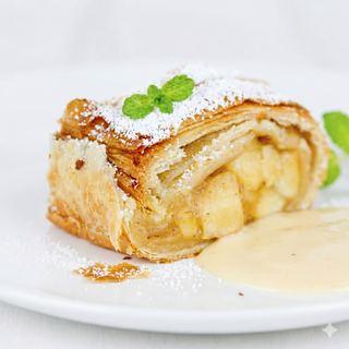 Desayuno Strudell De Manzana