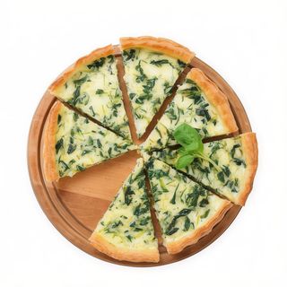 Porción de Tarta Espinaca